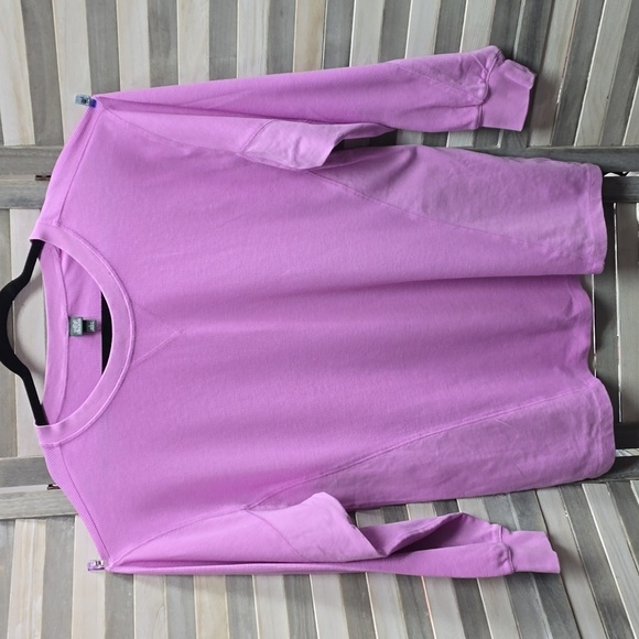 Oversized Thermal Mix Tunic T-Shirt | Wild Fable | Large - Picture 1 of 7